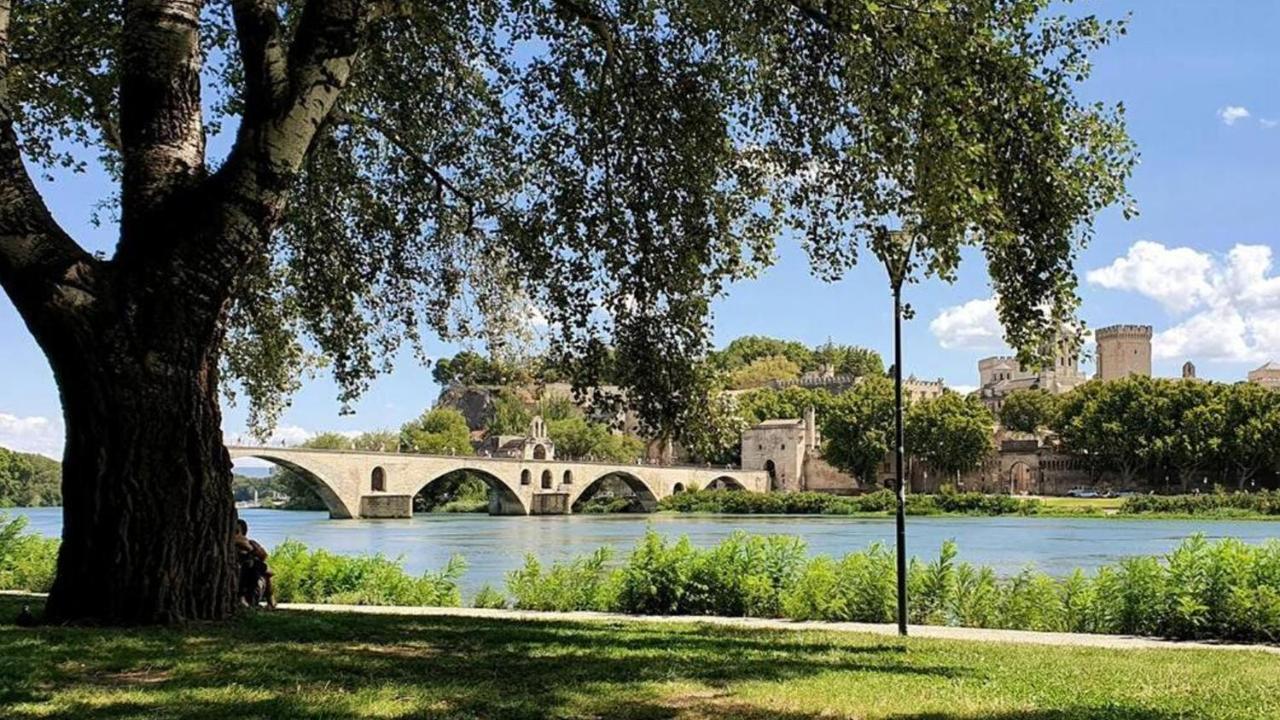 Appart Villa Magnolia Villeneuve Les Avignon - Provence Eksteriør billede